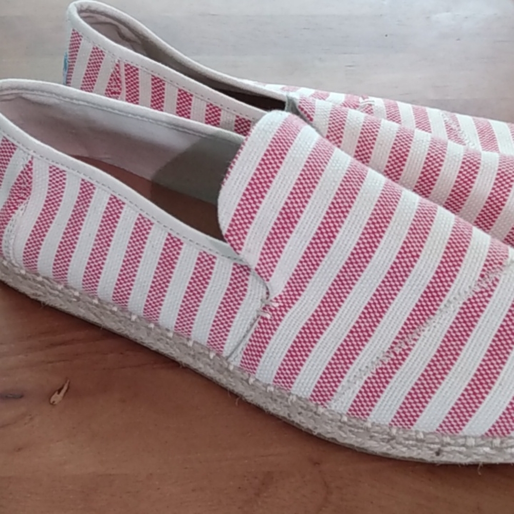 Tom's striped espadrilles